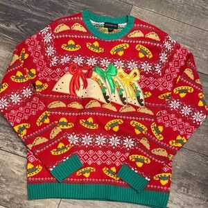 Taco Holiday Sweater for Men